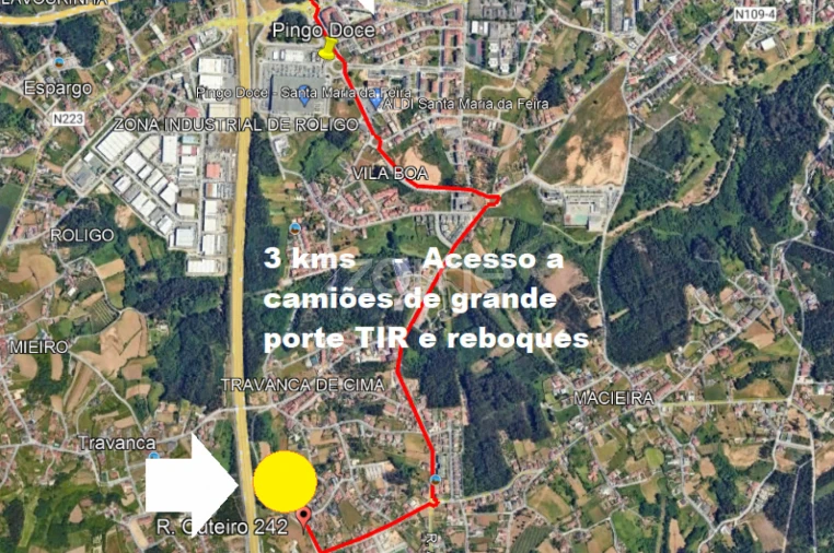 Terreno para Arrendamento em Santa Maria da Feira, Travanca, Sanfins e Espargo Foto 3