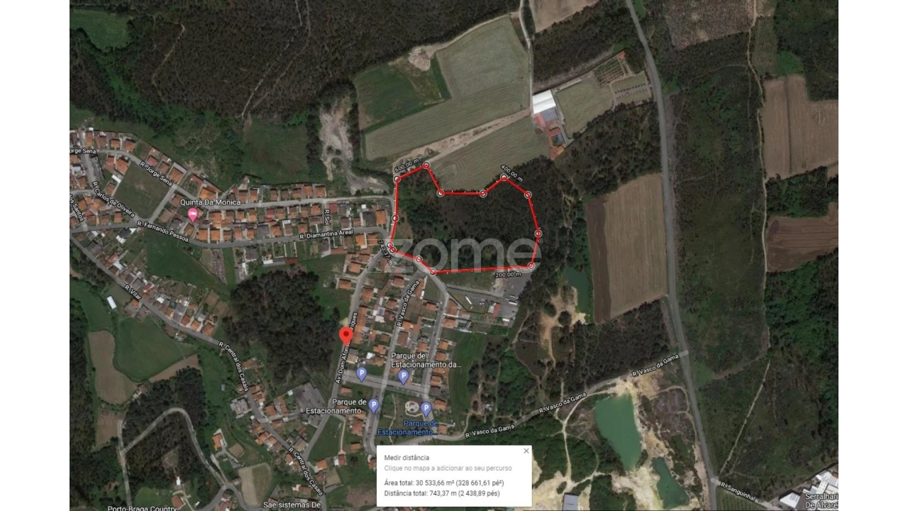 Terreno para Venda em Alvarelhos e Guidões Foto 2