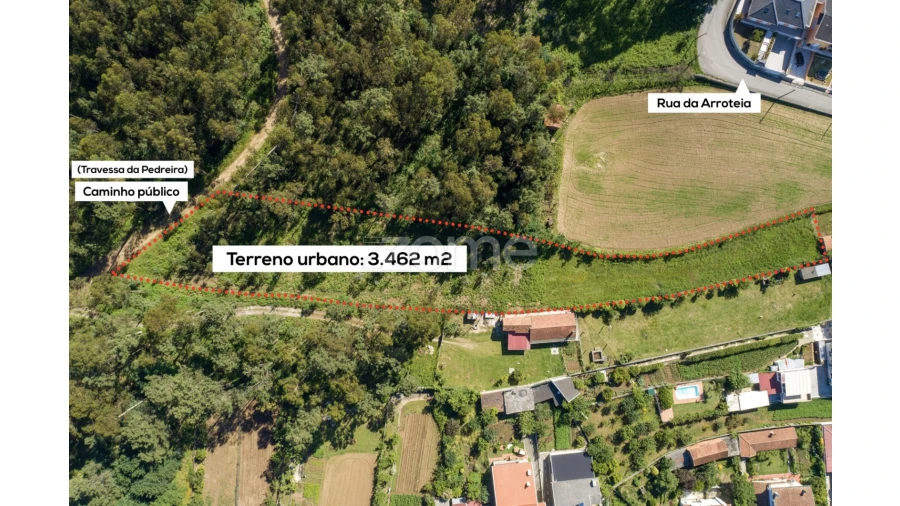 Terreno para Venda em Caldas de São Jorge e Pigeiros Foto 2