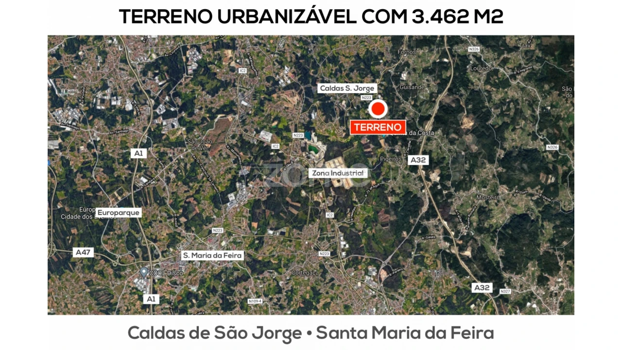 Terreno para Venda em Caldas de São Jorge e Pigeiros Foto 15