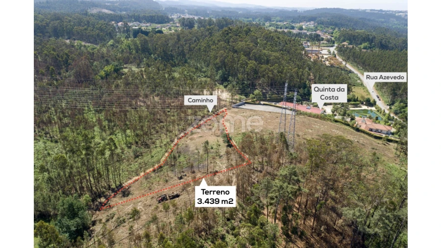 Terreno para Venda em Caldas de São Jorge e Pigeiros Foto 6