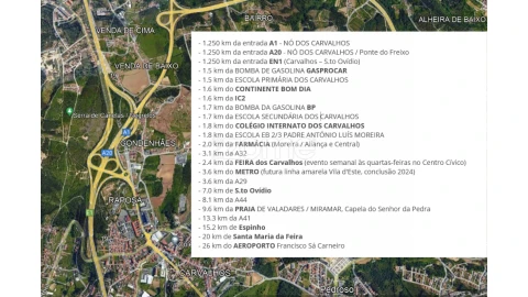 Terreno para Venda em Pedroso e Seixezelo