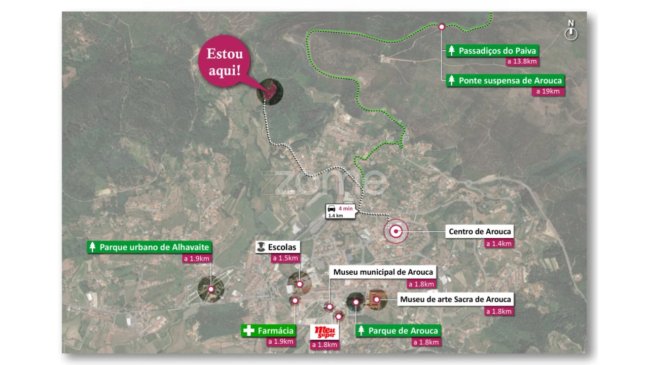Moradia T3 para Venda em Arouca e Burgo Foto 41