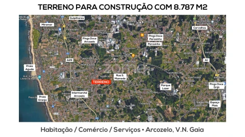 Terreno para Venda em Serzedo e Perosinho