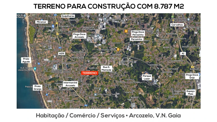 Terreno para Venda em Serzedo e Perosinho Foto 20