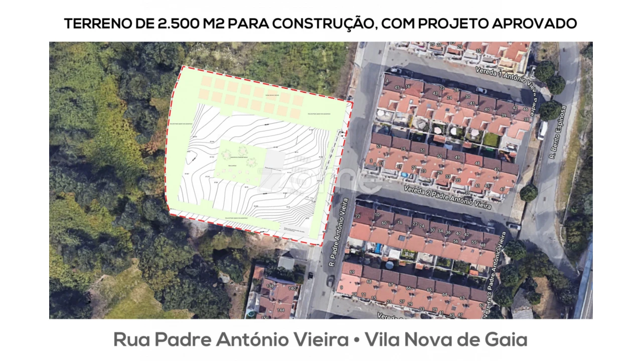 Terreno para Venda em Vilar de Andorinho Foto 23