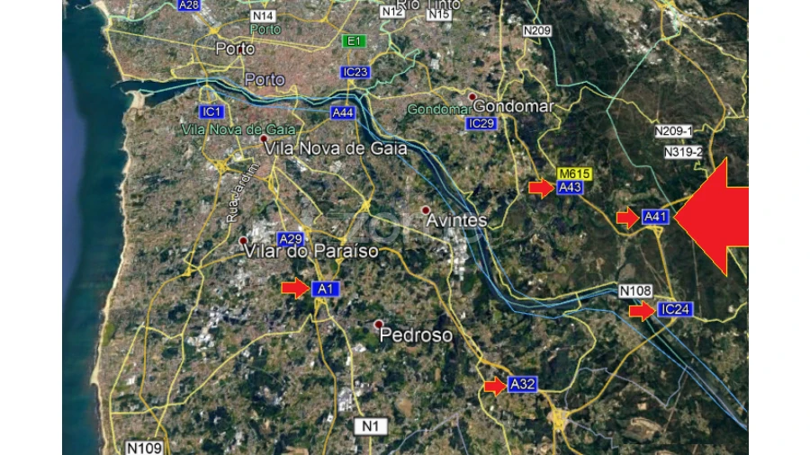 Terreno para Arrendamento em Recarei Foto 31