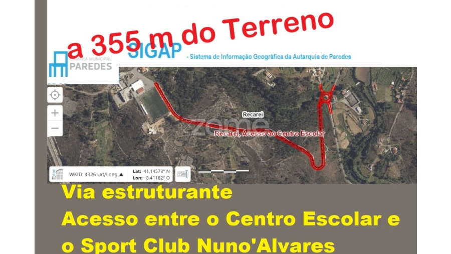 Terreno para Arrendamento em Recarei Foto 33