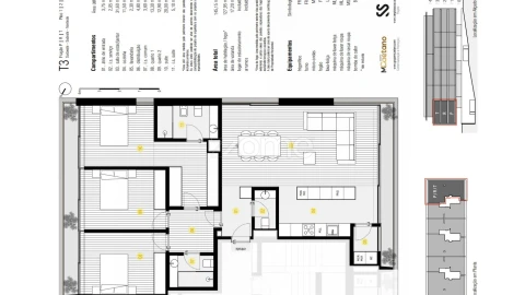 Apartamento T3 para Venda em Canidelo