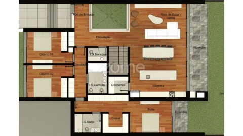 Moradia T3 para Venda em Palmeira