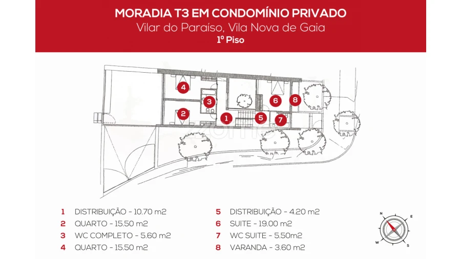 Moradia T3 para Venda em Mafamude e Vilar do Paraíso Foto 73