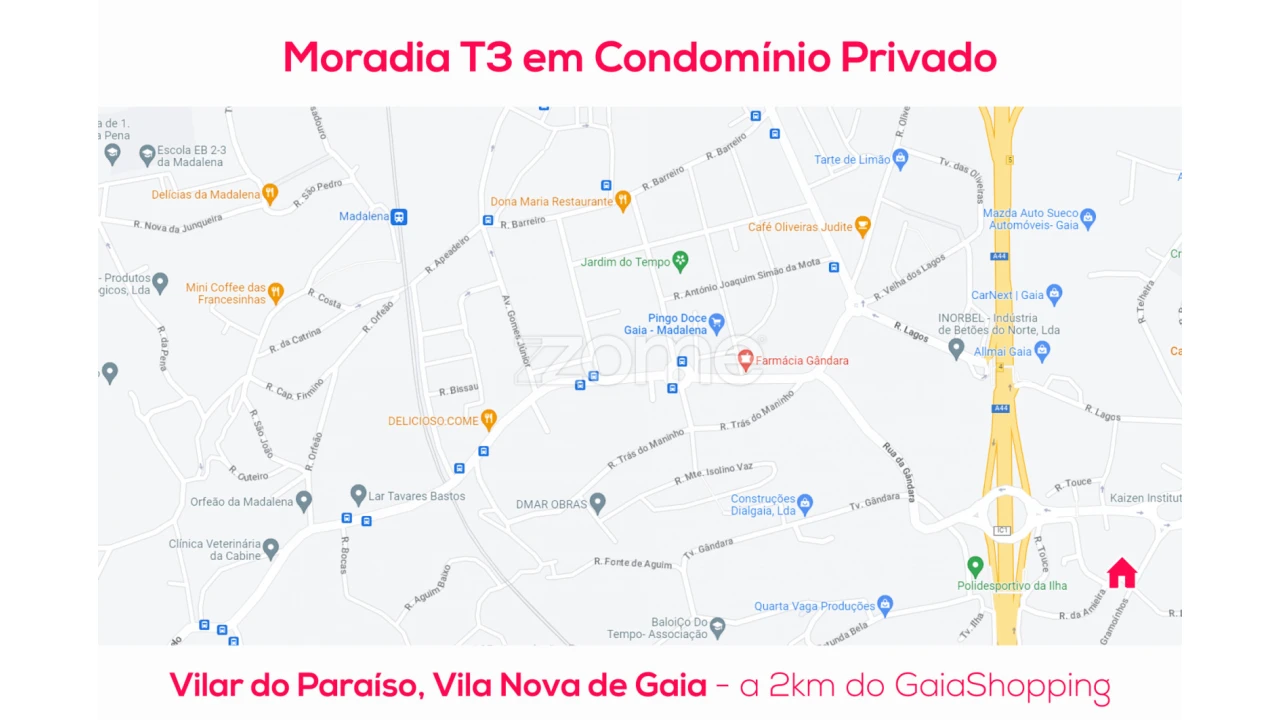Moradia T3 para Venda em Mafamude e Vilar do Paraíso Foto 75