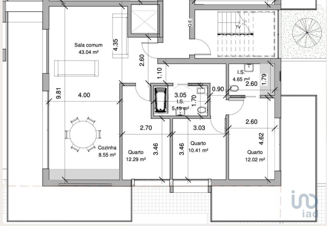 Apartamento T3 para Venda em Estômbar e Parchal Foto 5
