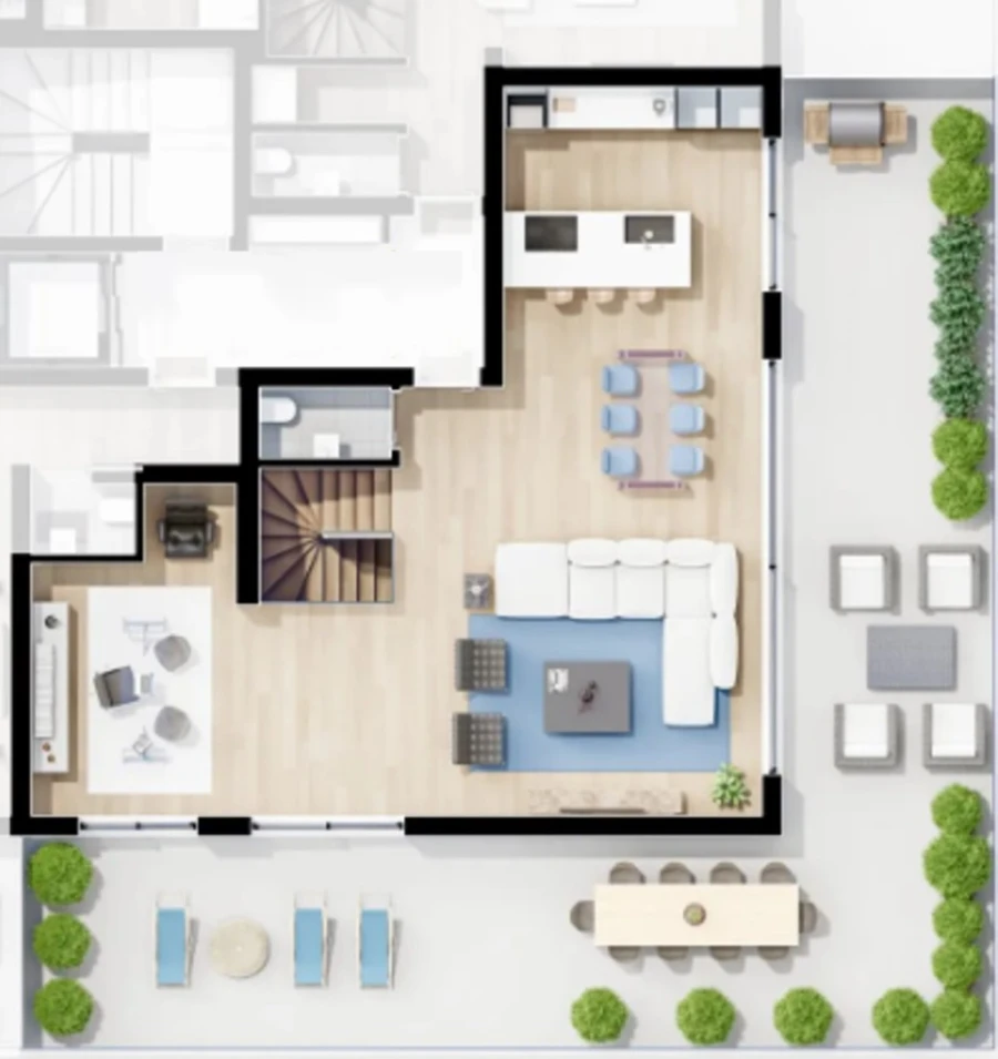 Apartamento T4 para Venda em Alcochete Planta 1
