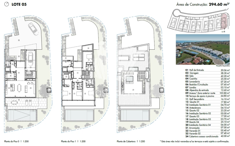 Moradia T4 para Venda em Lagos (São Sebastião e Santa Maria) Planta 1