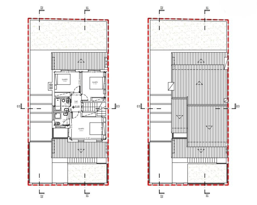Moradia T3 para Venda em Tavarede Planta 2