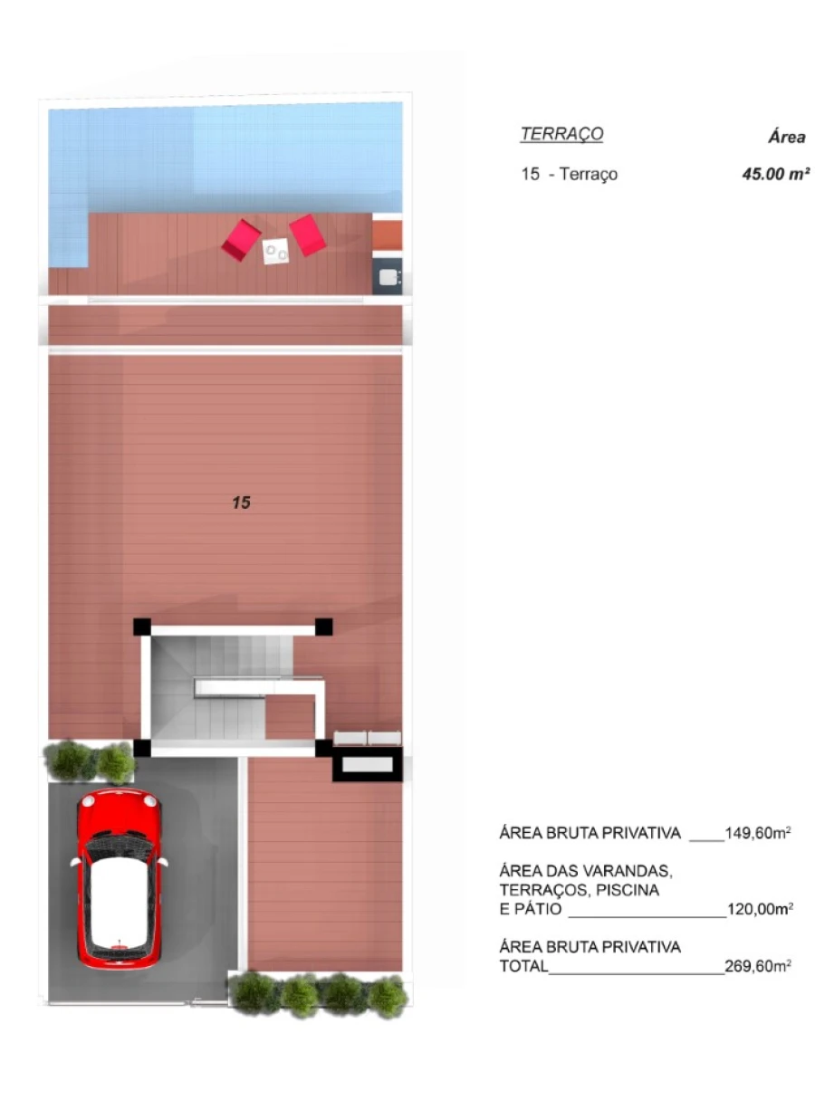 Moradia T3 para Venda em Moncarapacho e Fuseta Planta 4