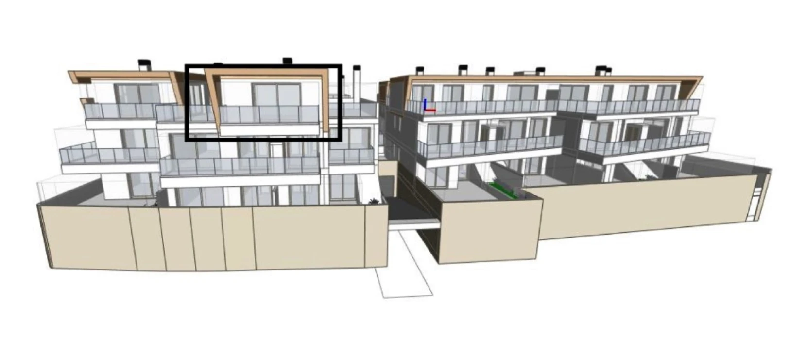 Apartamento T2 para Venda em Conceição e Cabanas de Tavira Planta 13