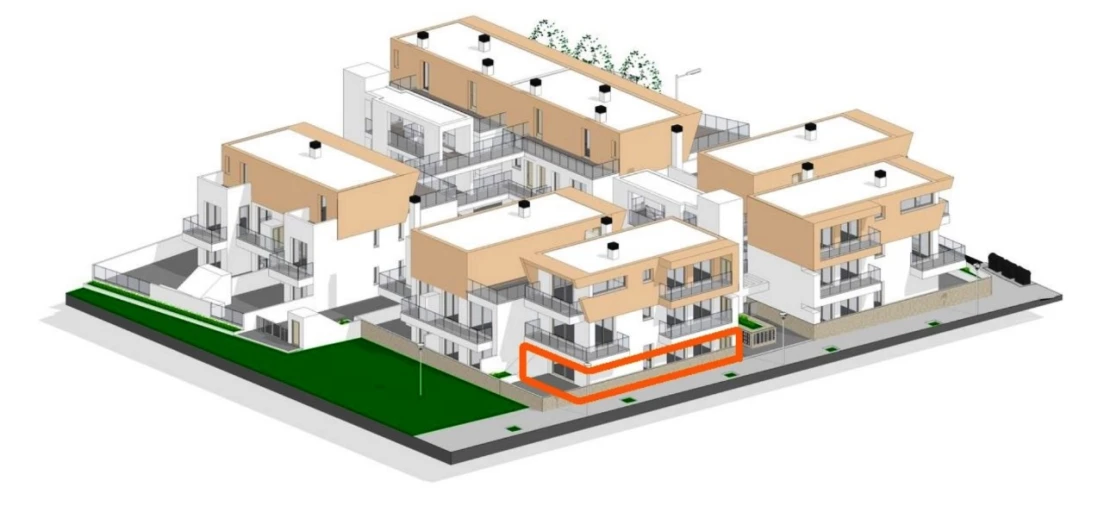 Apartamento T2 para Venda em Conceição e Cabanas de Tavira Planta 1