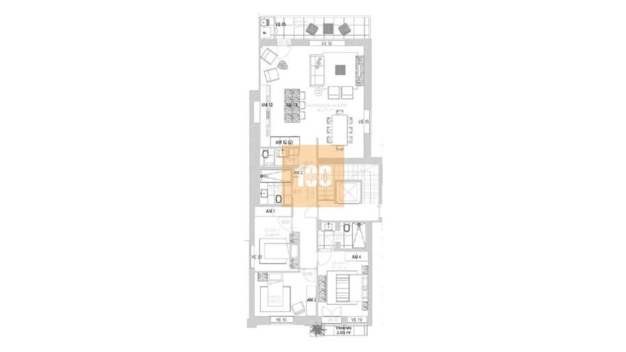 Apartamento T3 para Venda em Cedofeita, Santo Ildefonso, Sé, Miragaia, São Nicolau e Vitória Foto 20