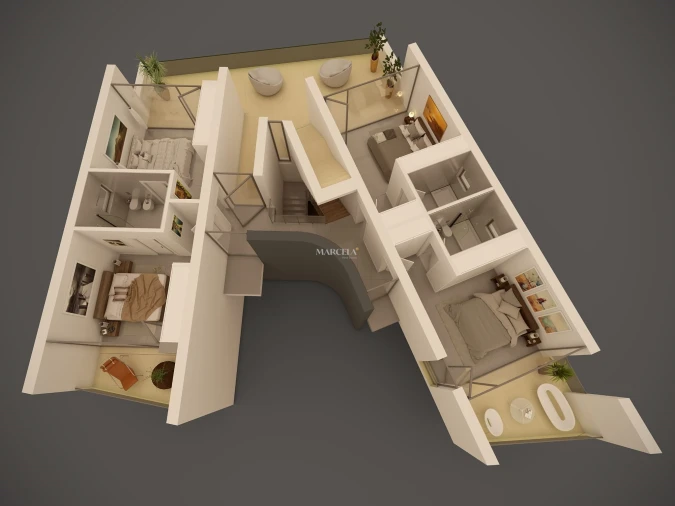 Moradia T4 para Venda em Lagos (São Sebastião e Santa Maria) Planta 1