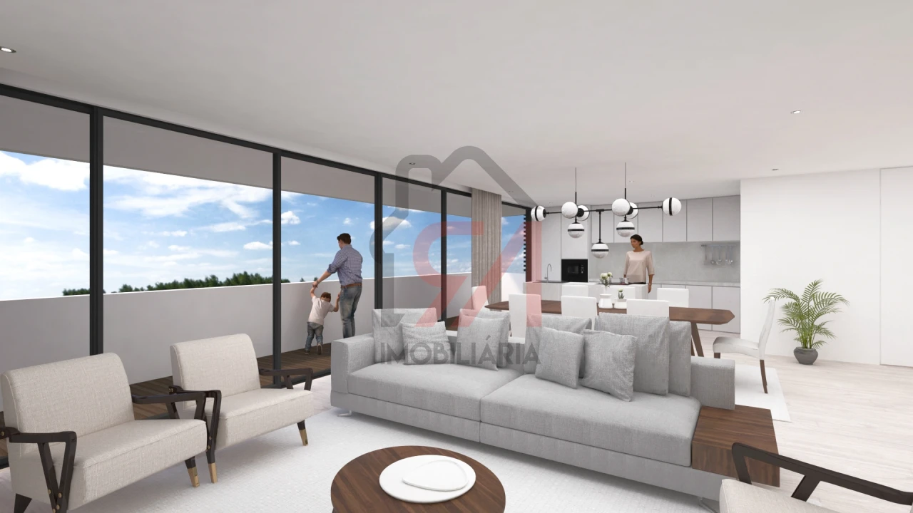 Apartamento T1 para Venda em Paços de Ferreira Foto 11