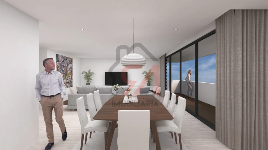 Apartamento T1 para Venda em Paços de Ferreira Foto 17