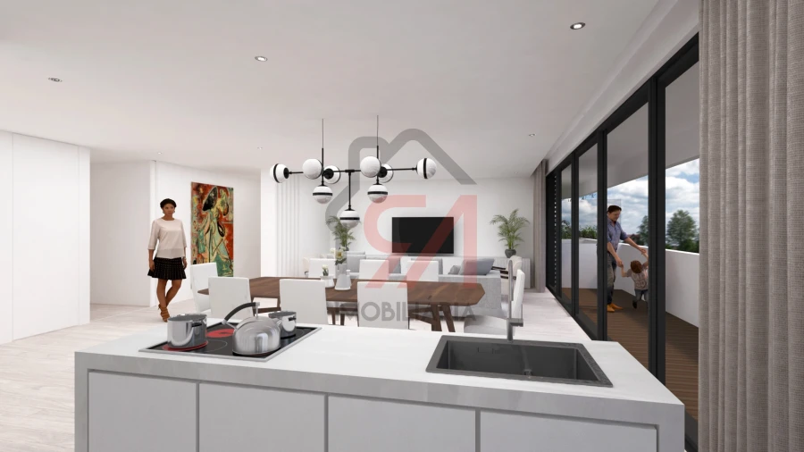 Apartamento T1 para Venda em Paços de Ferreira Foto 10