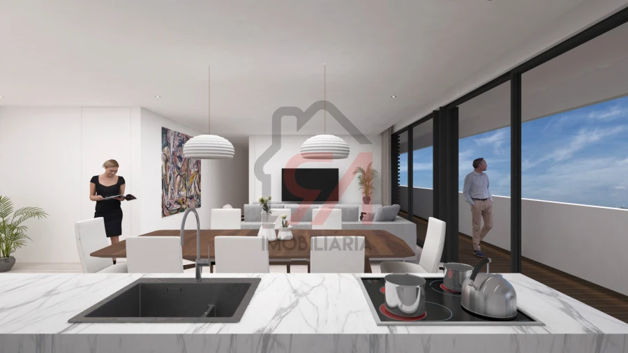 Apartamento T1 para Venda em Paços de Ferreira Foto 24