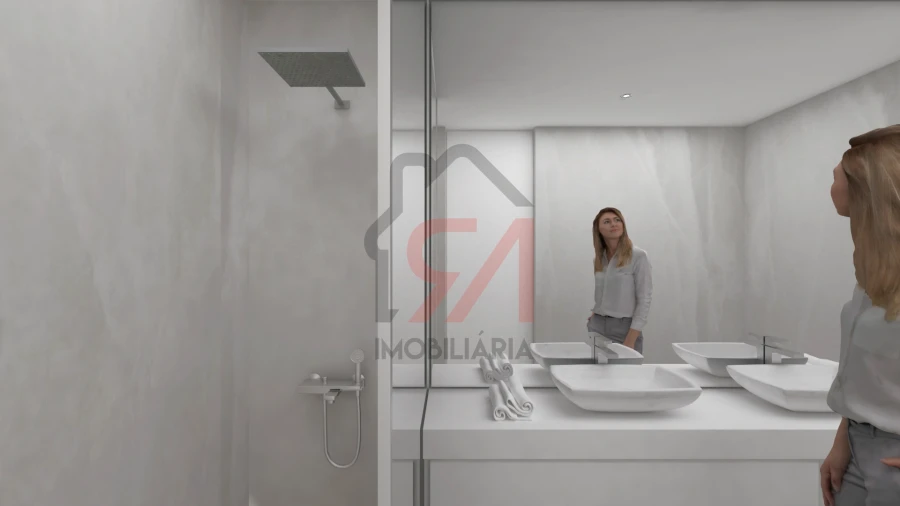 Apartamento T1 para Venda em Paços de Ferreira Foto 23