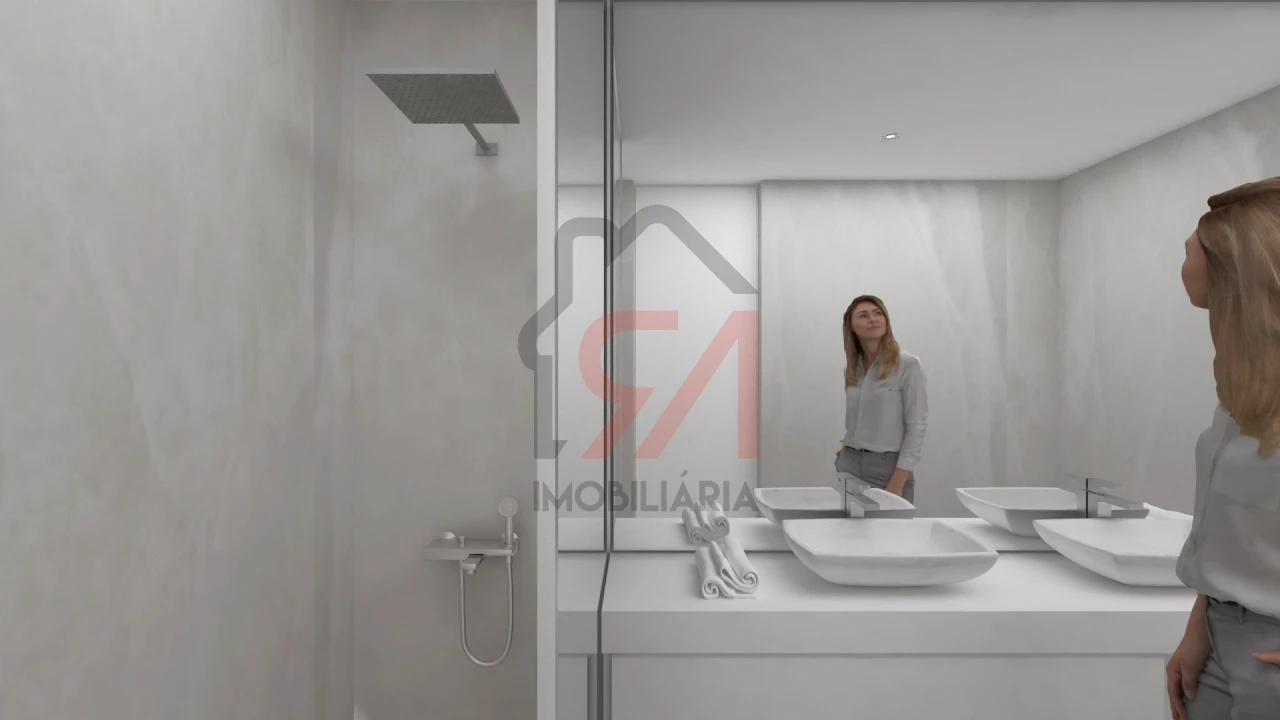 Apartamento T1 para Venda em Paços de Ferreira Foto 23