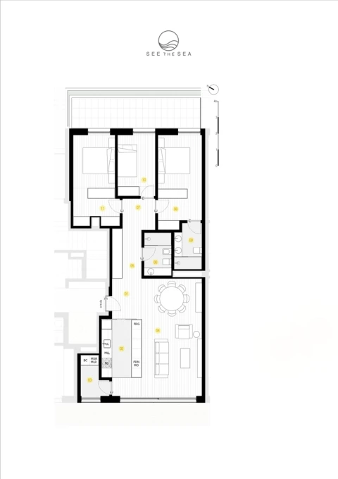 Apartamento T3 para Venda em Canidelo