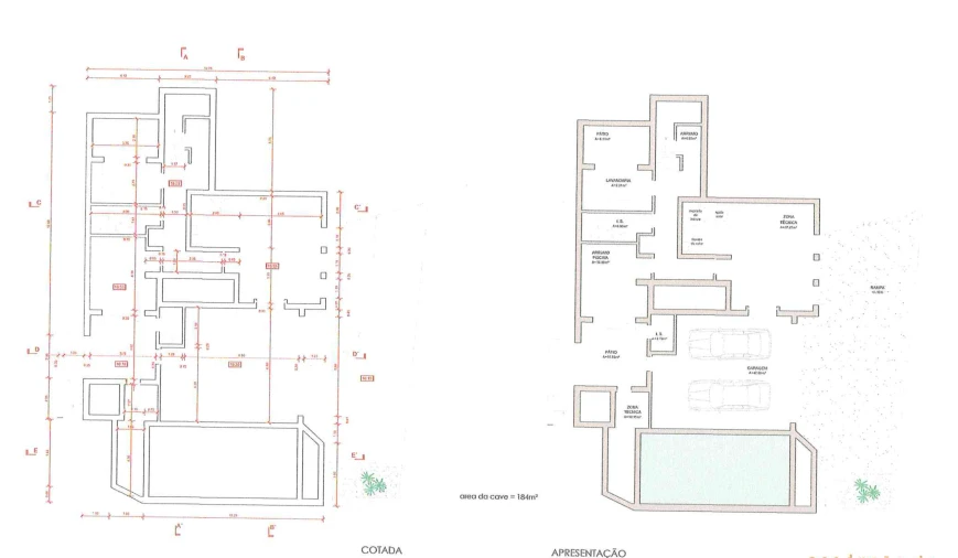 Moradia T4 para Venda em Quarteira Planta 4