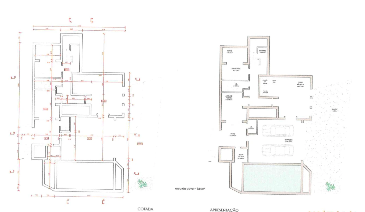 Moradia T4 para Venda em Quarteira Planta 4