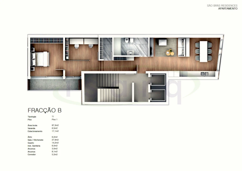 Apartamento T2 para Venda em Cedofeita, Santo Ildefonso, Sé, Miragaia, São Nicolau e Vitória Foto 6
