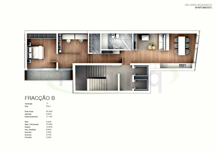 Apartamento T2 para Venda em Cedofeita, Santo Ildefonso, Sé, Miragaia, São Nicolau e Vitória Foto 6