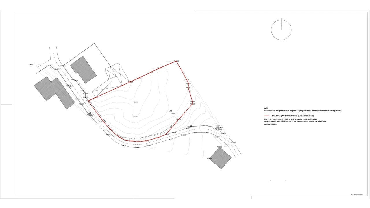 Terreno para Venda em Cervães Foto 6