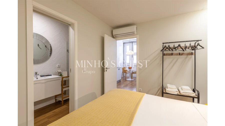 Apartamento T1 para Arrendamento férias em São Vicente (Braga) Foto 11