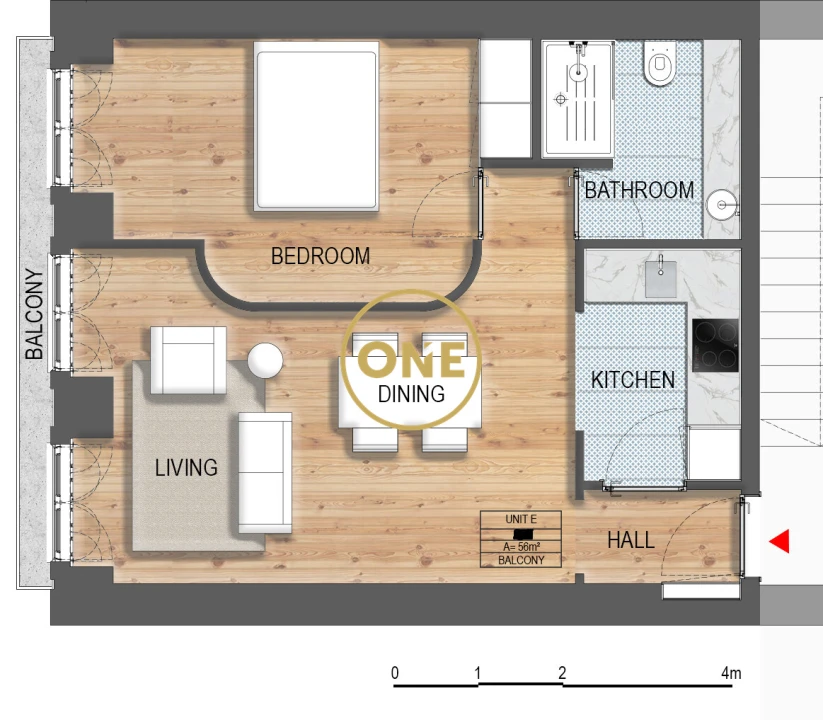 Apartamento T1 para Venda em Cedofeita, Santo Ildefonso, Sé, Miragaia, São Nicolau e Vitória Foto 17
