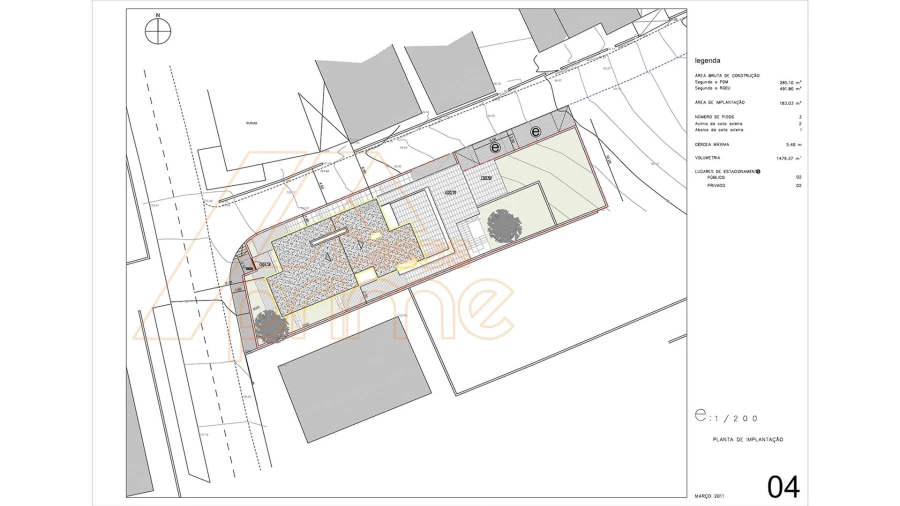 Terreno para Venda em Santa Clara e Castelo Viegas Planta 1