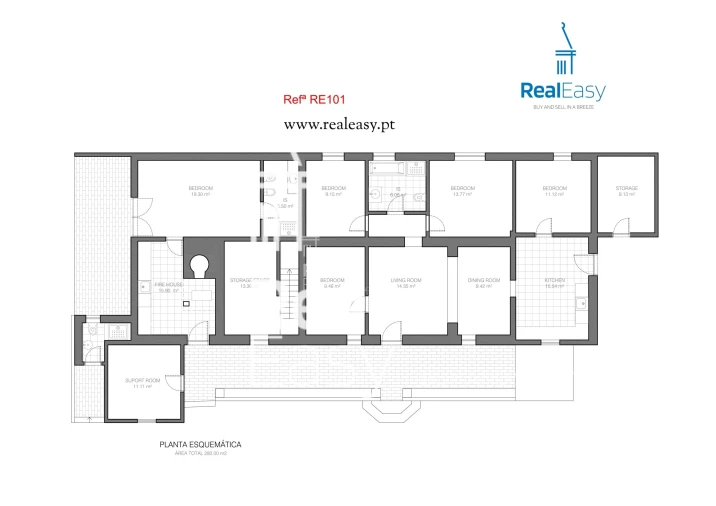 Quinta T3 para Venda em Santa Catarina da Fonte do Bispo Foto 37