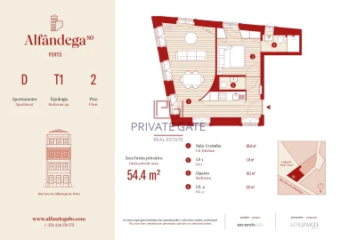 Apartamento T1 para Venda em Cedofeita, Santo Ildefonso, Sé, Miragaia, São Nicolau e Vitória