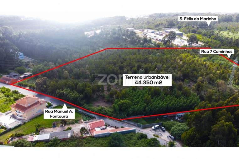 Terreno para Venda em Grijó e Sermonde Foto 3