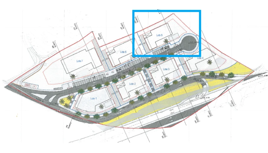 Terreno para Venda em Lagos (São Sebastião e Santa Maria) Planta 1