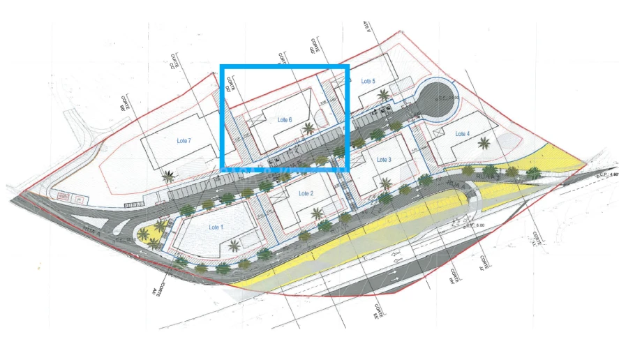 Terreno para Venda em Lagos (São Sebastião e Santa Maria) Planta 1