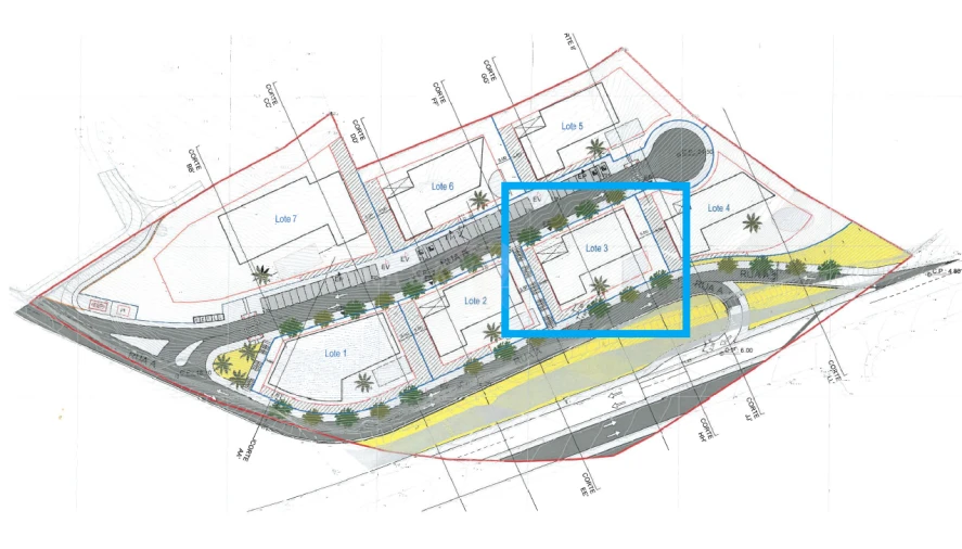 Terreno para Venda em Lagos (São Sebastião e Santa Maria) Planta 1
