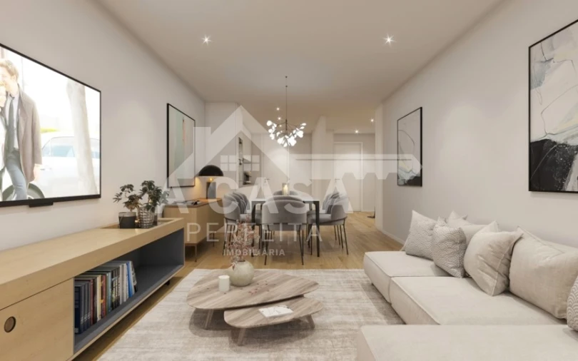 Apartamento T2 para Venda em Santa Maria de Lamas Foto 1