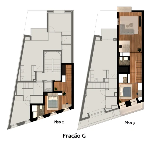 Apartamento T2 para Venda em Cedofeita, Santo Ildefonso, Sé, Miragaia, São Nicolau e Vitória Planta 1