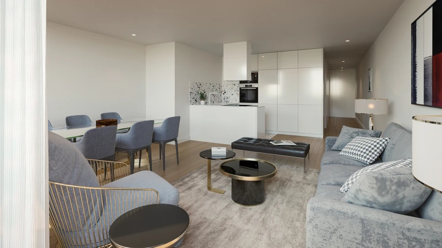 Apartamento T2 para Venda em Santa Marinha e São Pedro da Afurada Foto 3