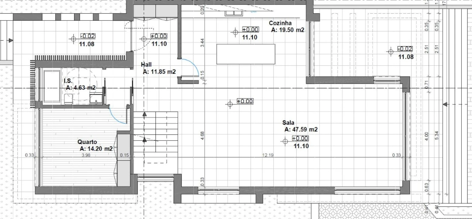 Moradia T4 para Venda em Comporta Planta 2